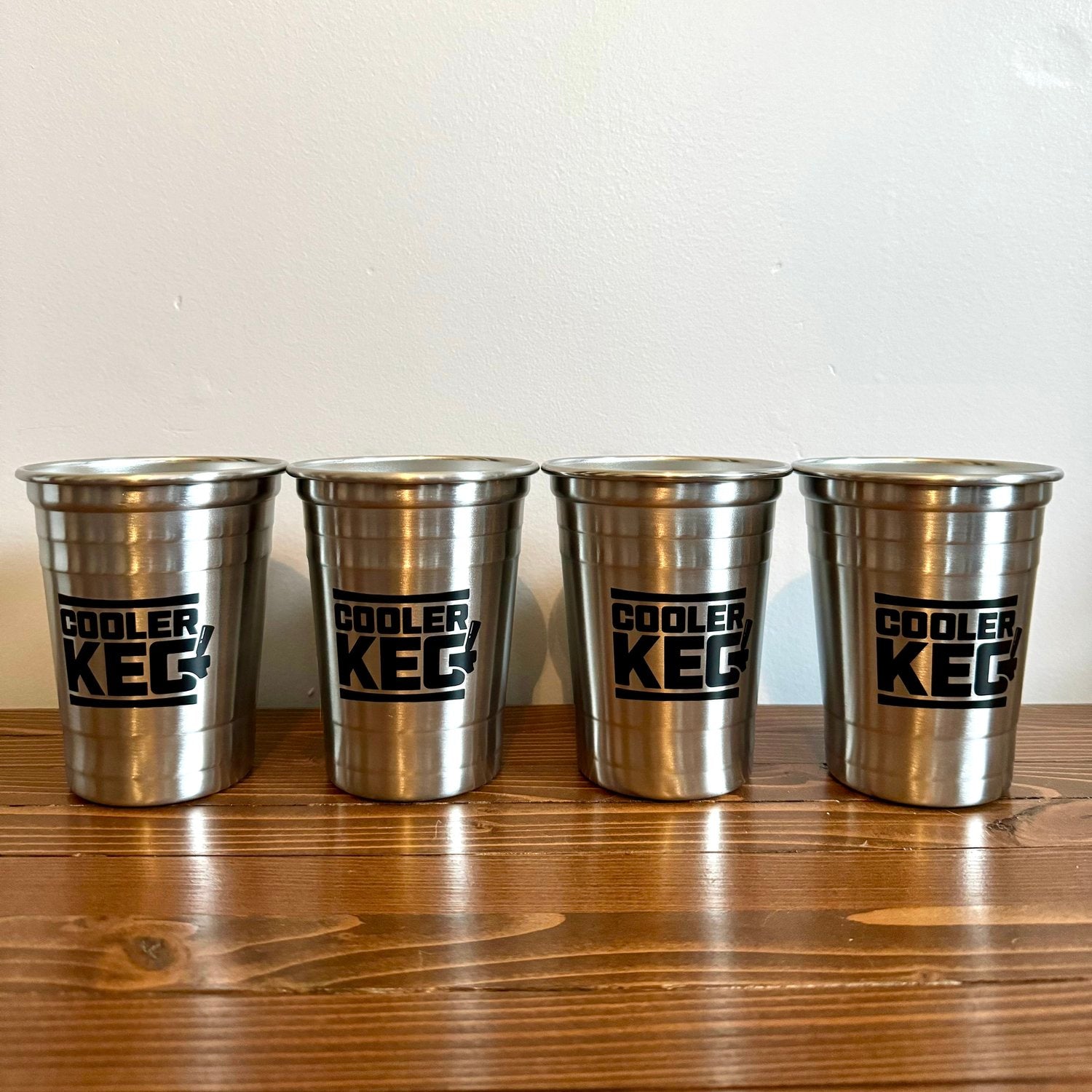 470mL Stainless Steel Cups (4 pack)