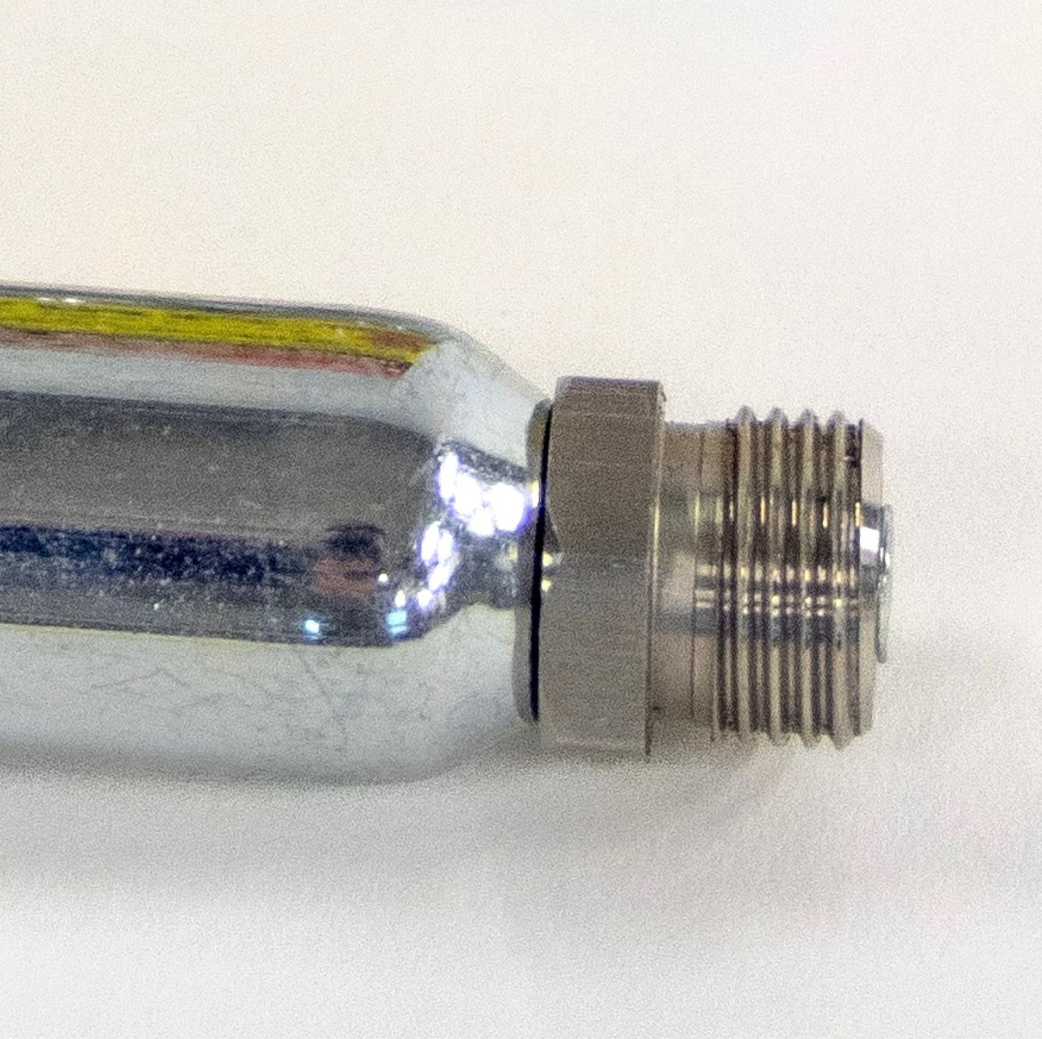 CO2 Adapter - 3/8" to 5/8" adapter for 16g CO2 cartridges (for cleaning)