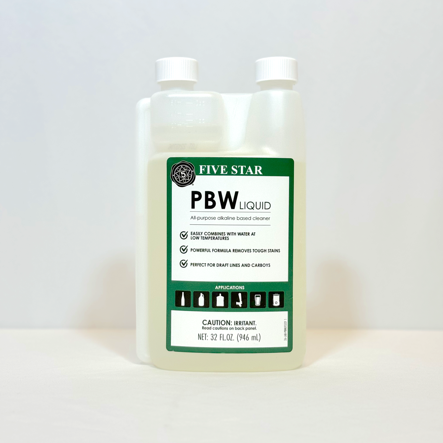 PBW keg and line cleaner